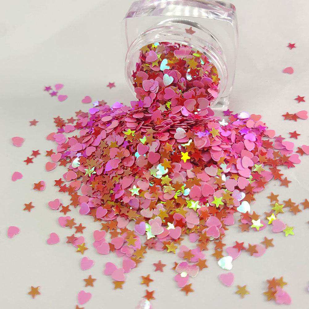 custom design chunky glitter powder