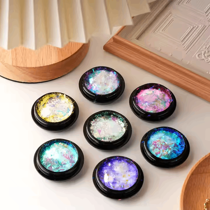 custom color variable pigment powder sets